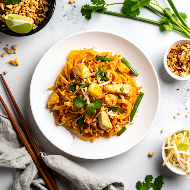 RAW Chicken Pad Thai 350g - LCR