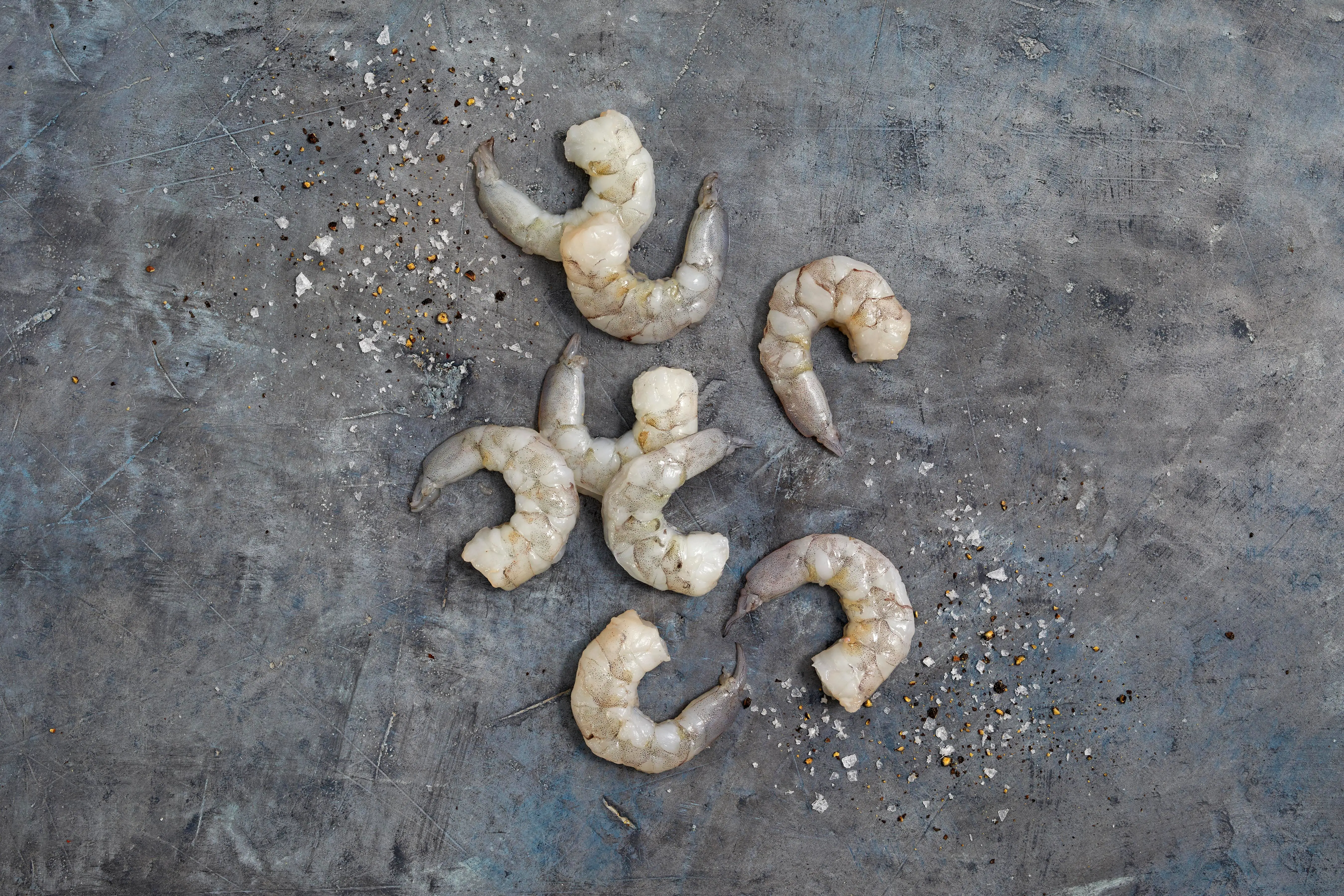 6021 6283 WF Raw Raw Peeled & Deveined Extra Large Shrimp Seafood