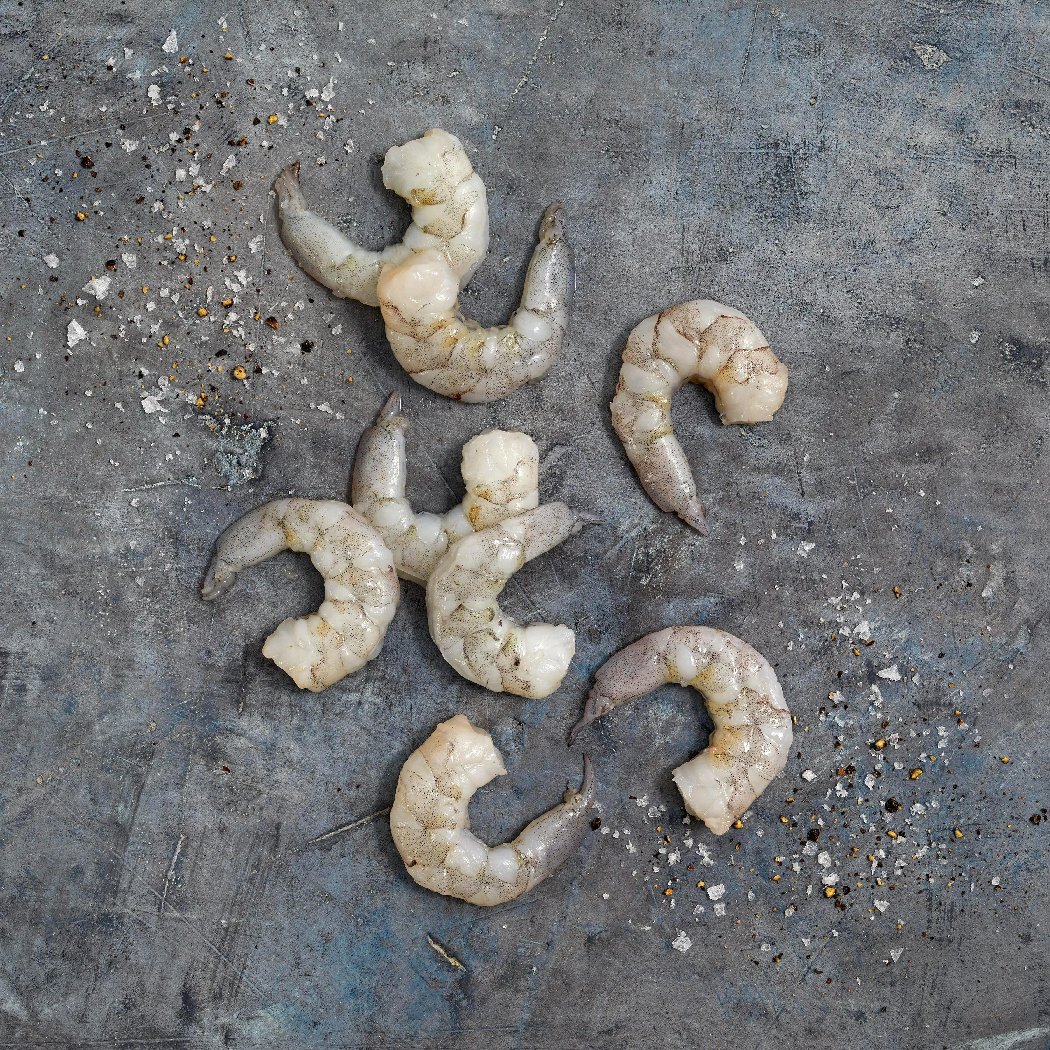 6021 6283 WF Raw Raw Peeled & Deveined Extra Large Shrimp Seafood