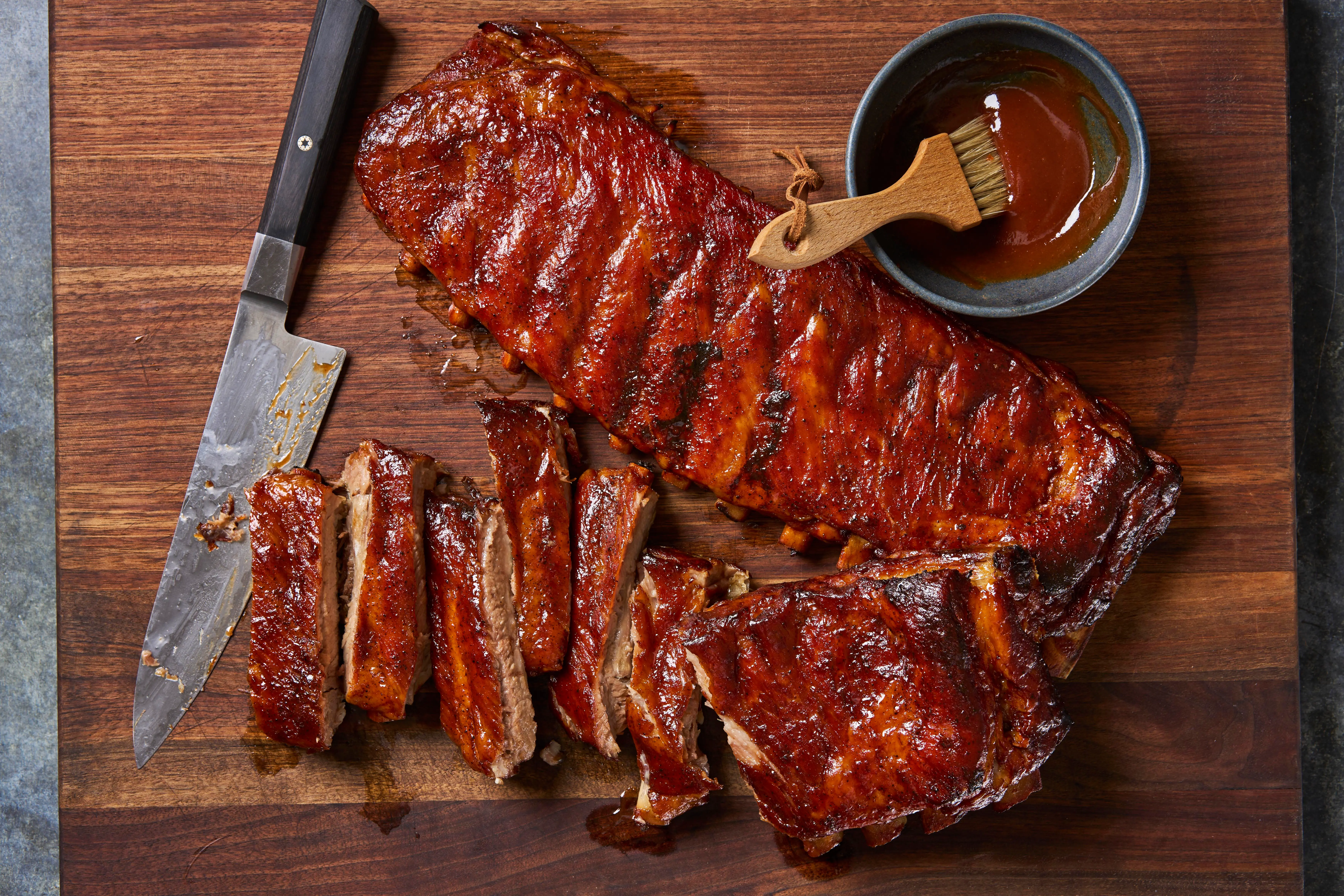 3552 PLATED Pork Bone-In St Louis Ribs - CA&MA Only