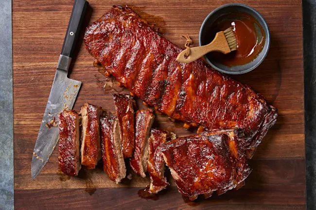 3552 PLATED Pork Bone-In St Louis Ribs - CA&MA Only