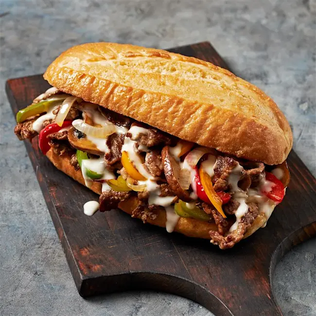 1151 WF PLATEDPhilly Cheesesteak Onion Pepper Trio (1)