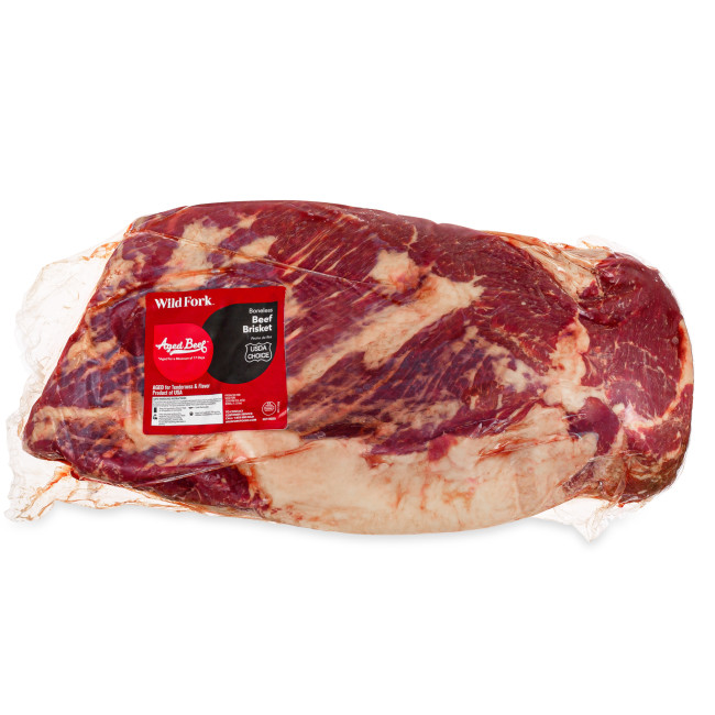 1198 WF PACKAGED USDA Choice Beef Whole Brisket Beef