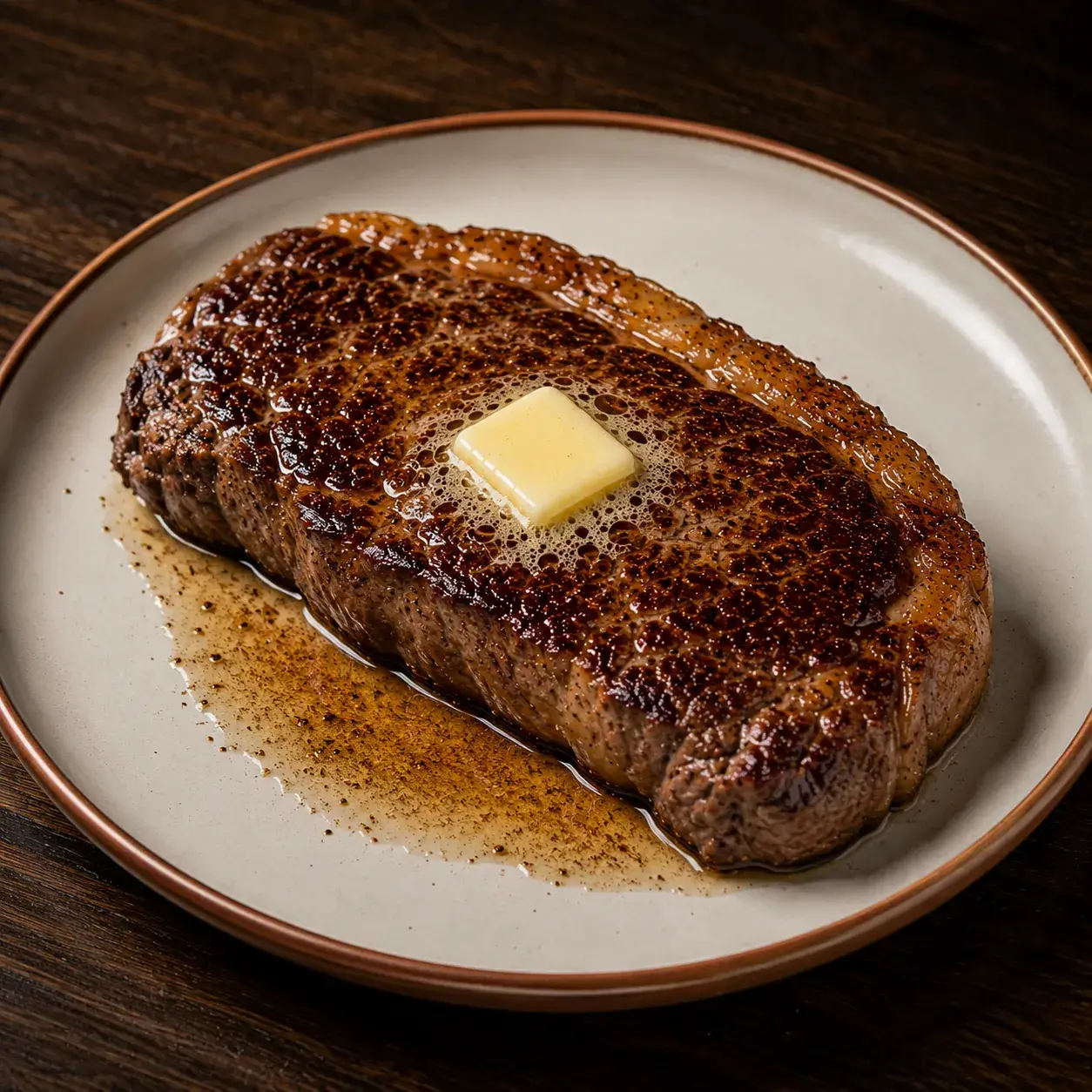 How to Cook an Organic Beef New York Strip Steak from Frozen