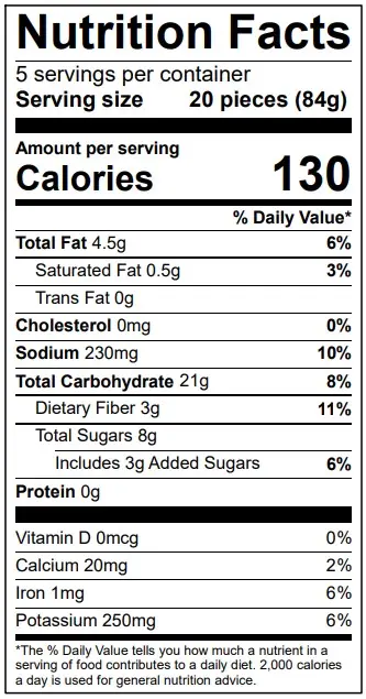 8187 NFT Sweet Potato Fries 14oz - Delmar