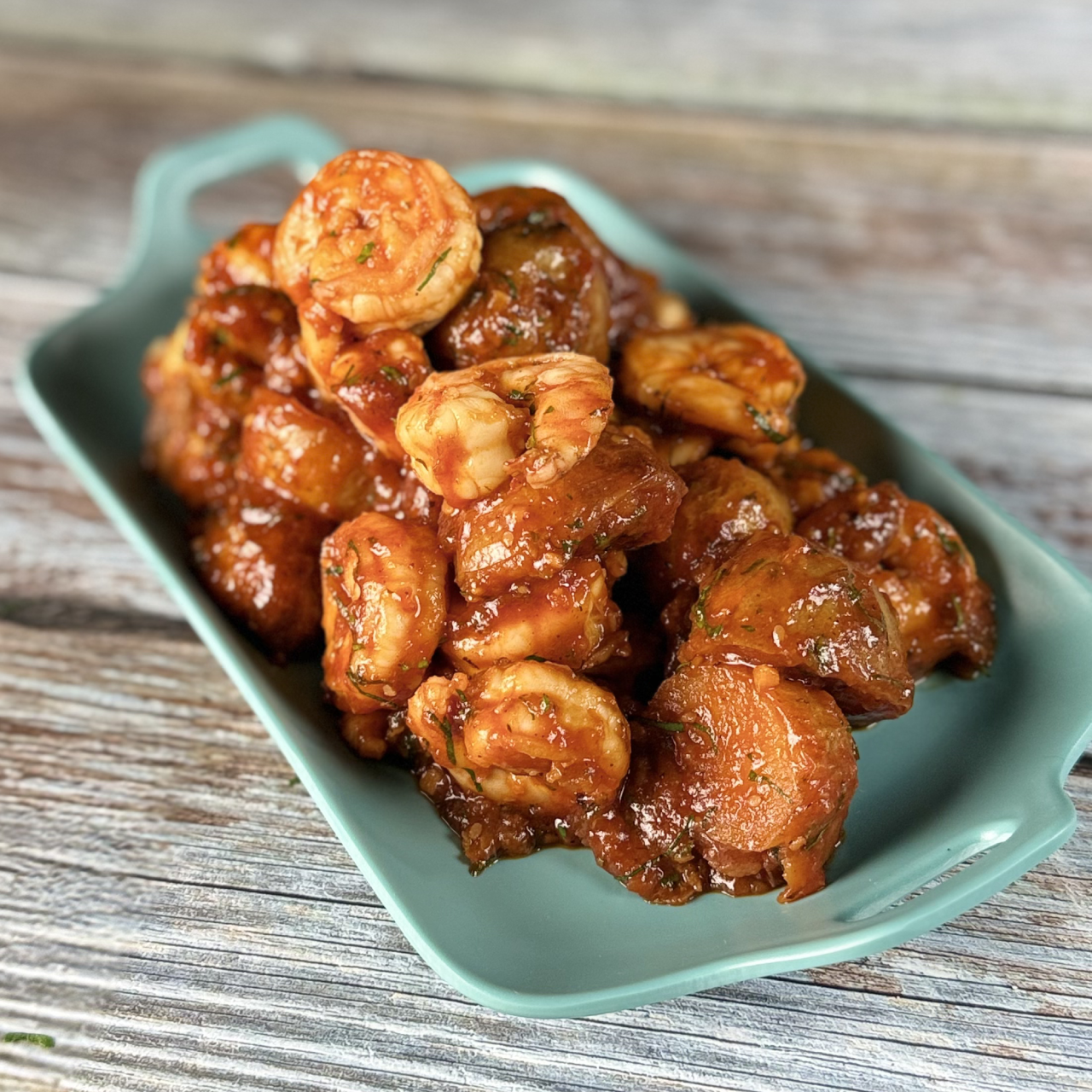 Papas Picositas con Camarón