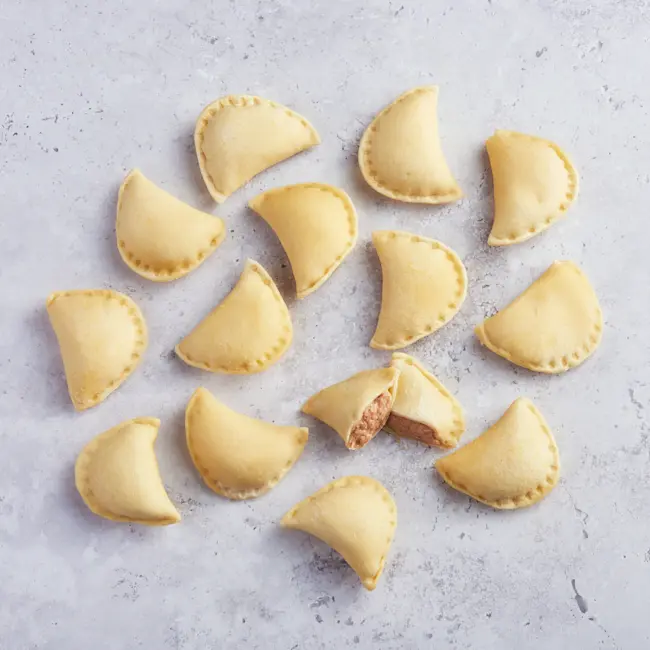 WFC 2054 NB ValueAdded Pierogies Chicken RAW