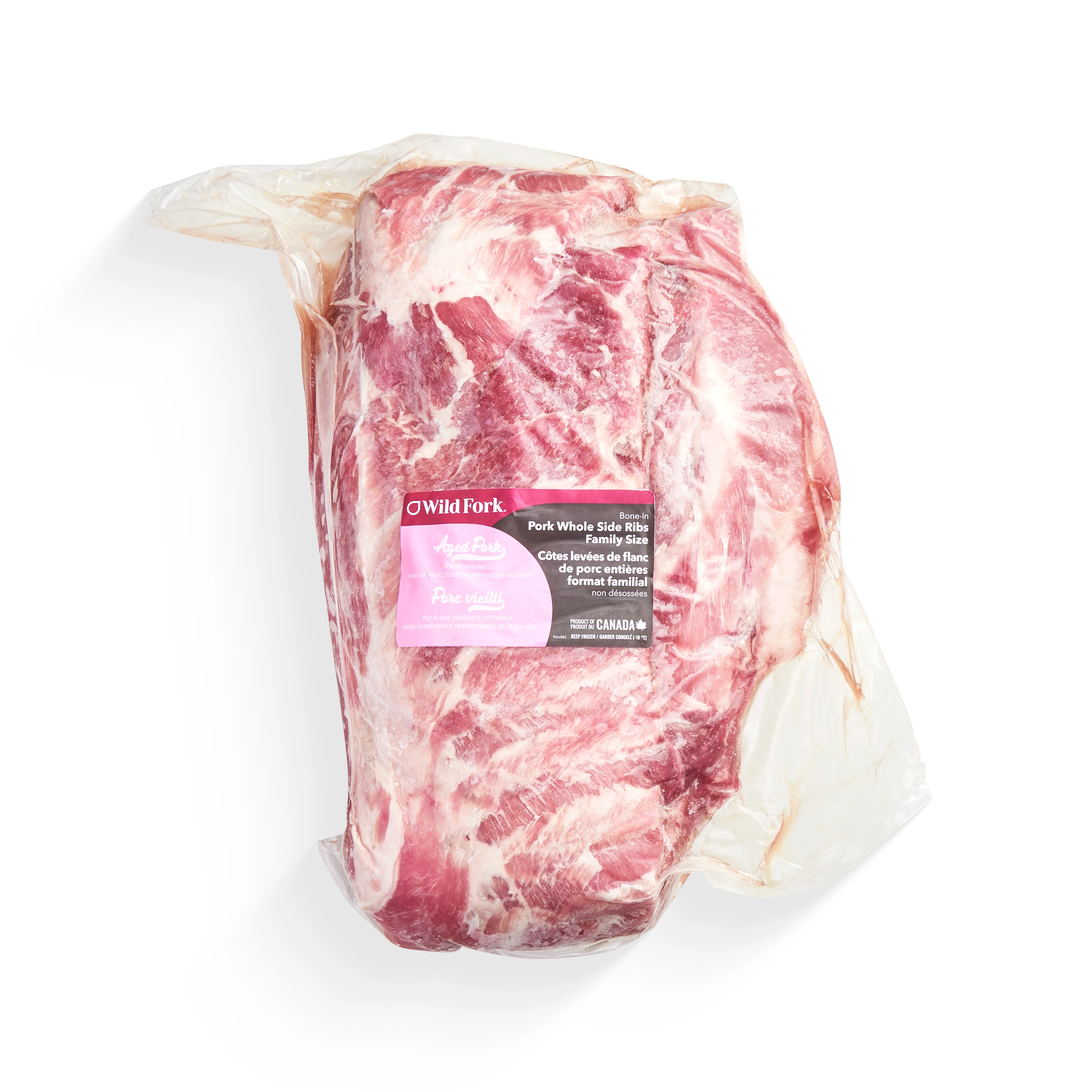 WFC 6963 Pork Whole Side Ribs FP PD