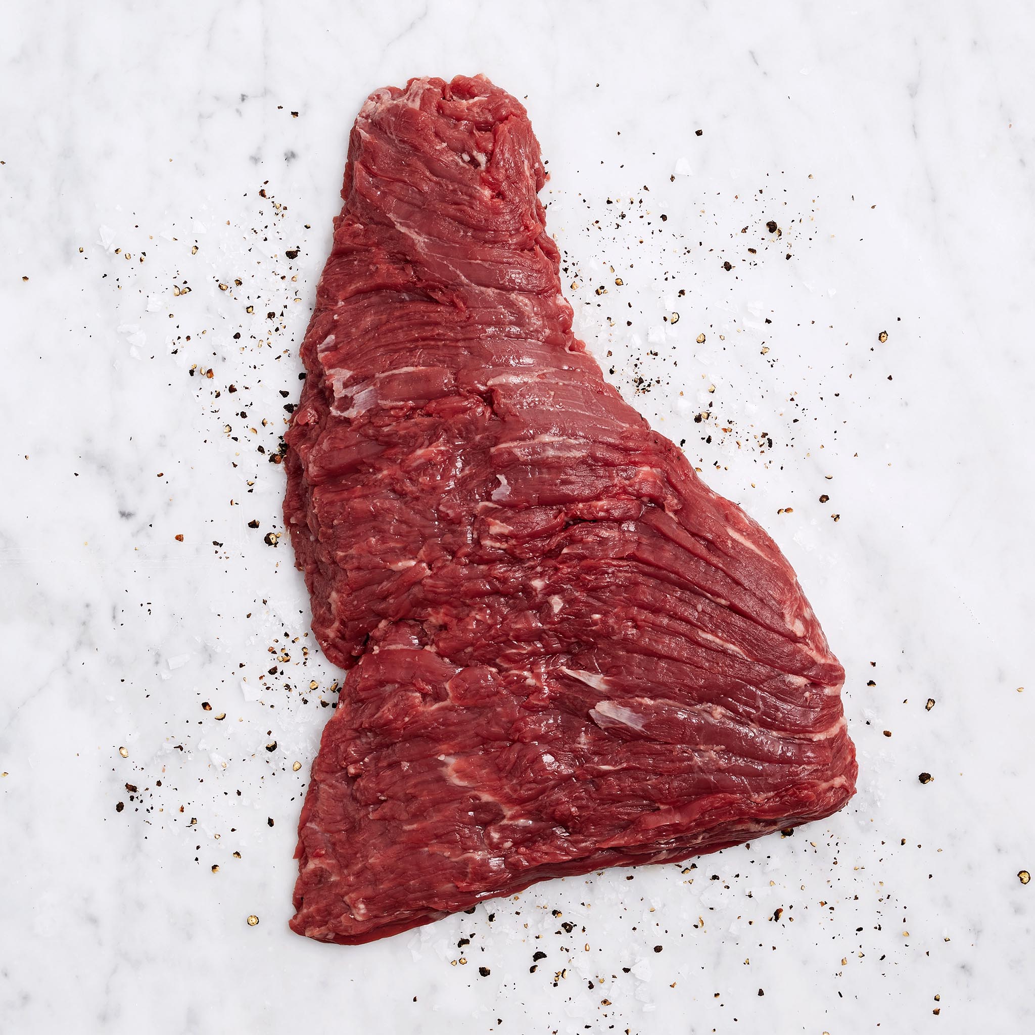 1206 WF Raw USDA Choice Black Angus Beef Flap Meat Steak Beef