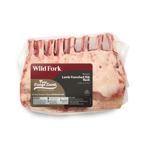 5201 WF PACKAGED Frenched Lamb Rib Rack Specialty Meats