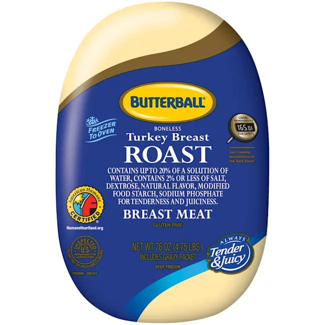 4211 plated Butterball BNLS Breast