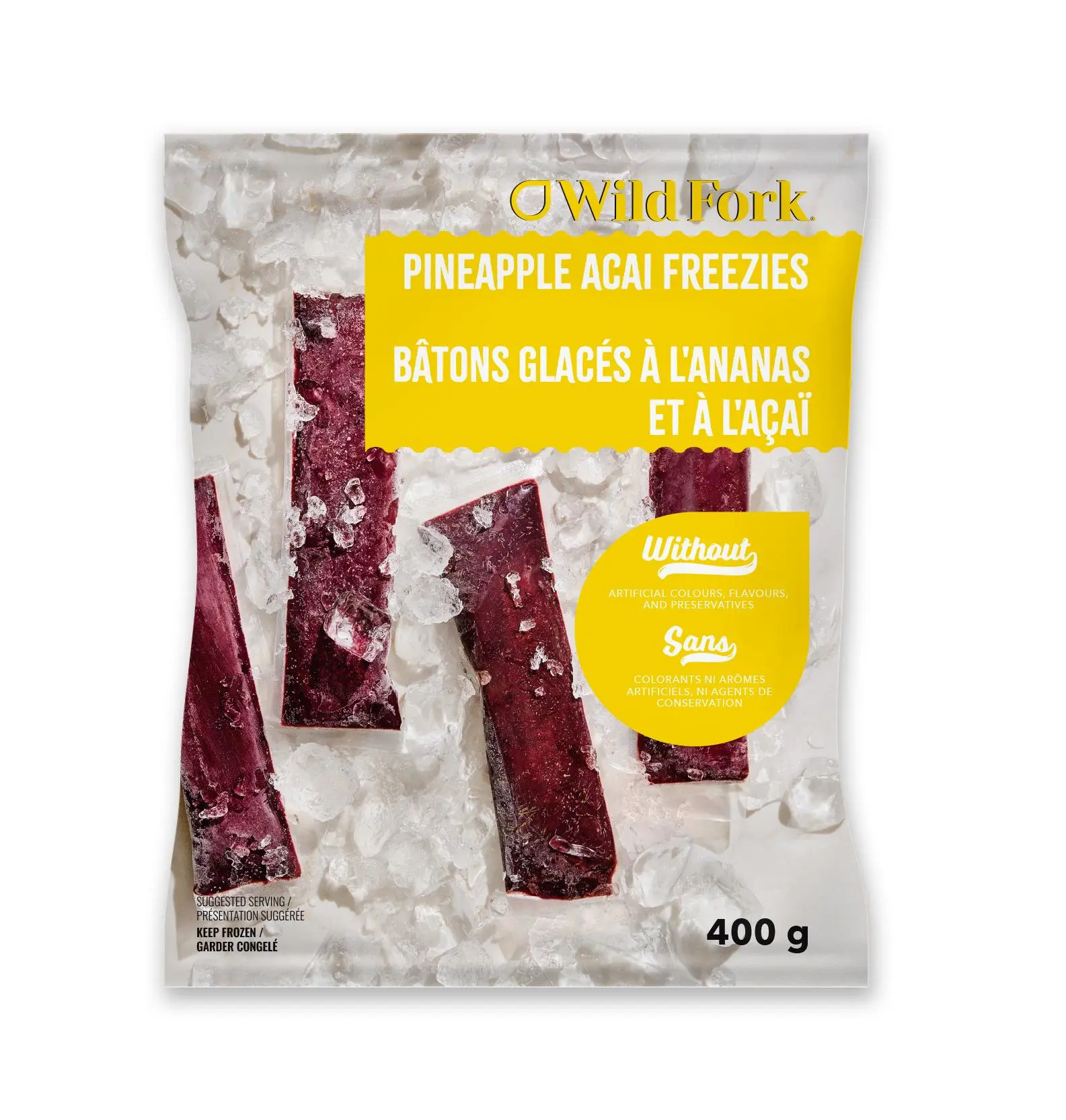 23858 Pineapple Acai Freezies 14.11oz FW
