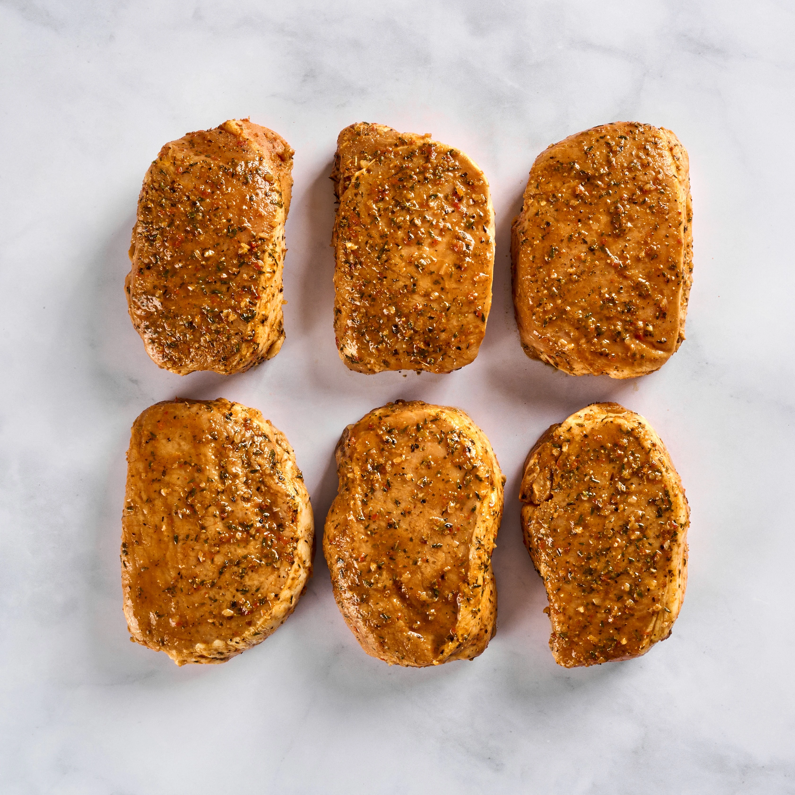 3542 RAW P12 Pork Bnls Rustic Tomato Ny Chops