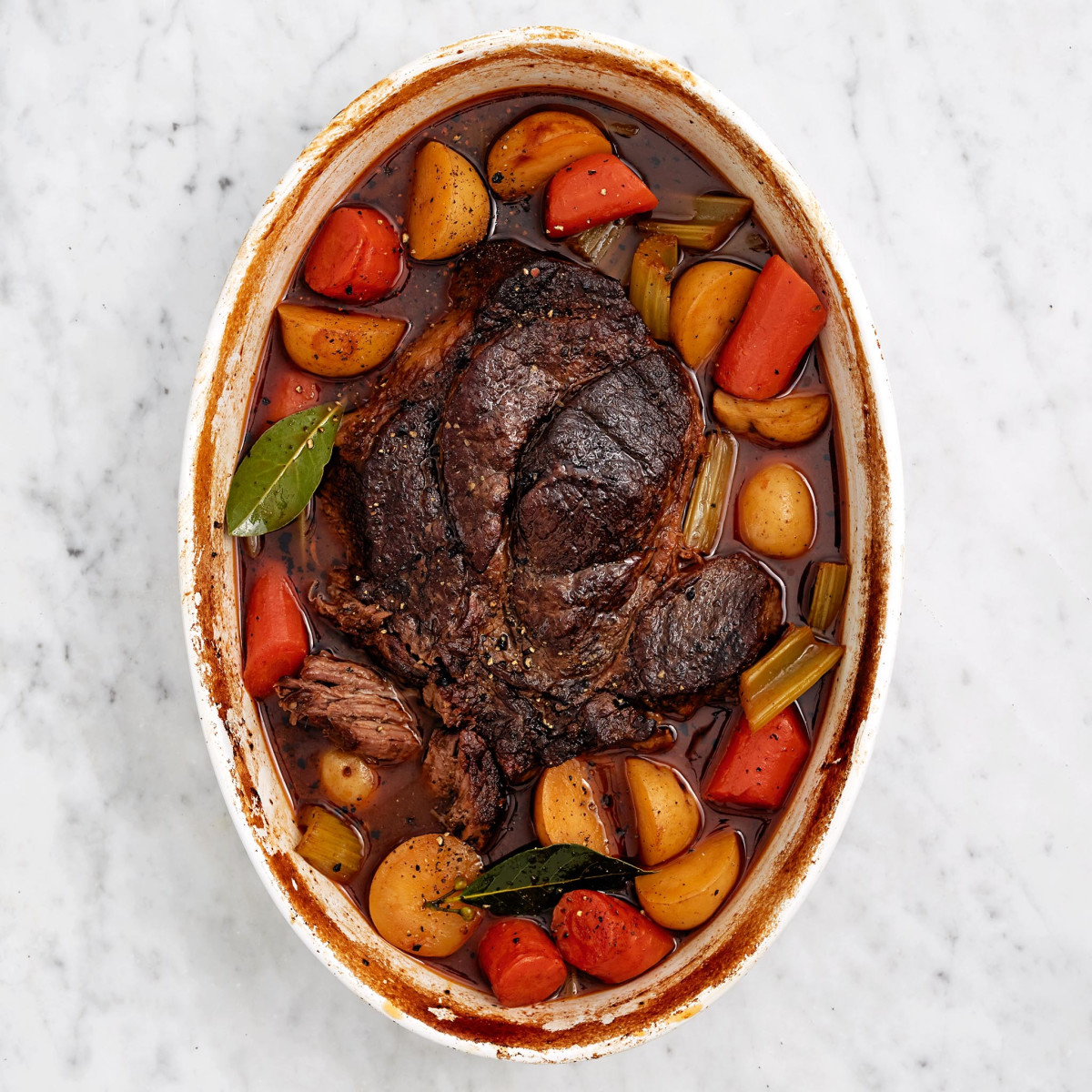 PLU WF PLATED Chuck Roast Choice lbs VSP Cooked Beef - 1200 x1200 png