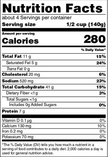 8272 NFT Parmesan Risotto 21oz - LCR