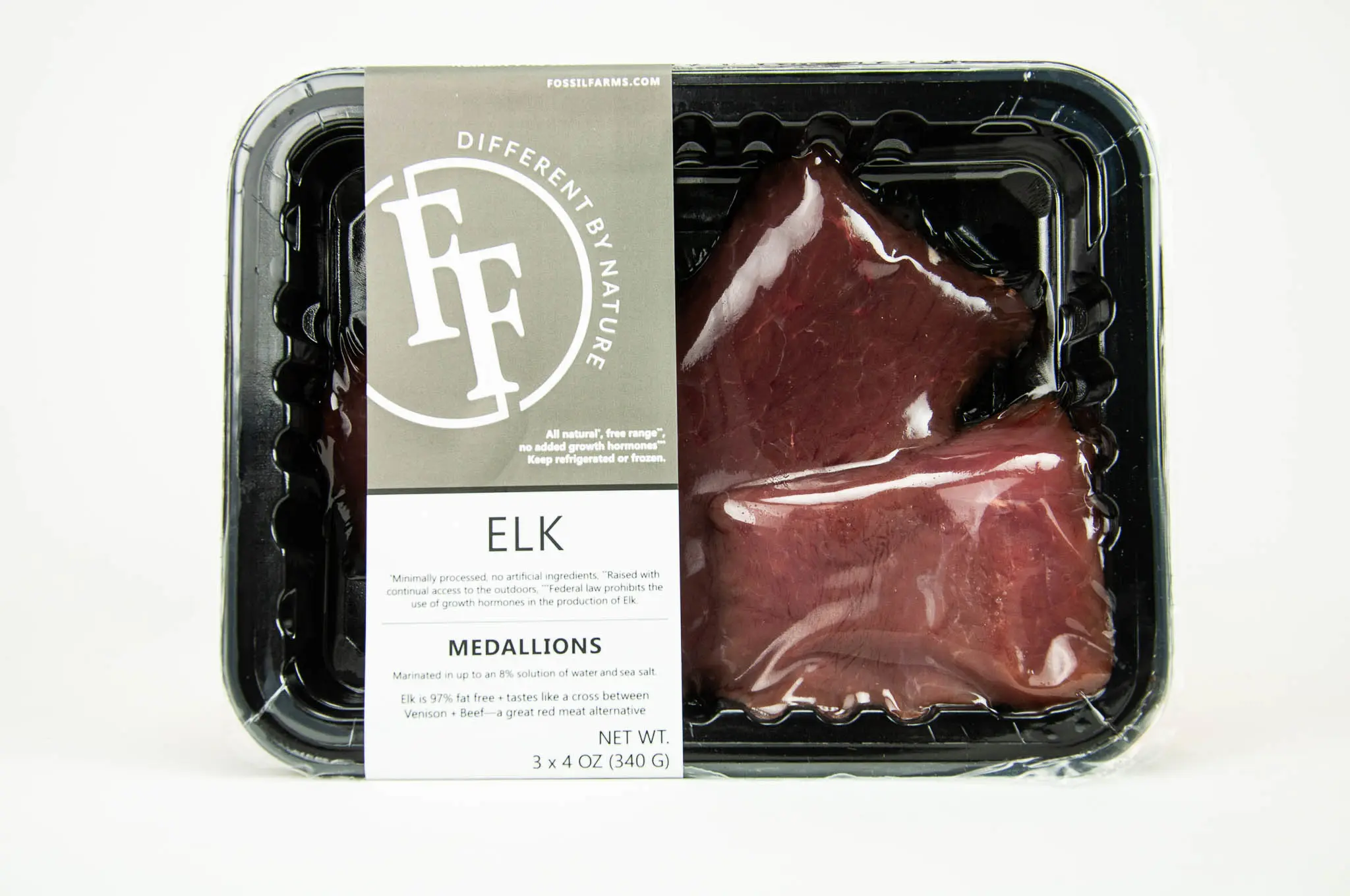 5718 PACKAGED Elk Medallions - Fossil Farms