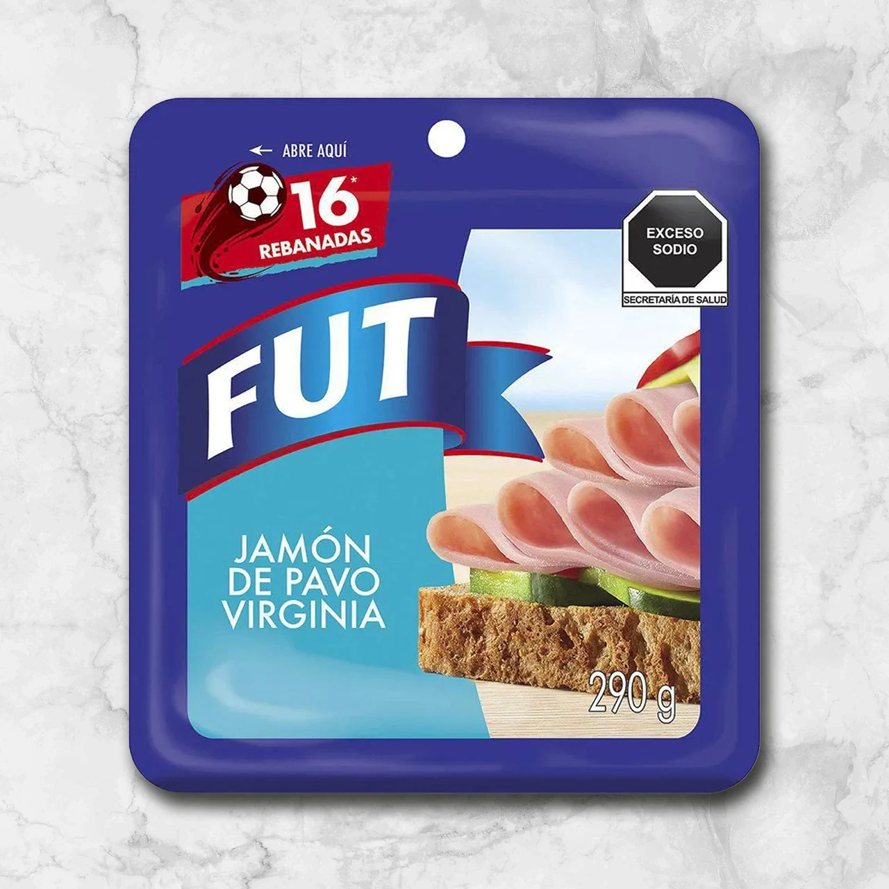 82403 WFMex PAckaged JAMON DE PAVO VIRGINIA FUD 290g Acompañamientos