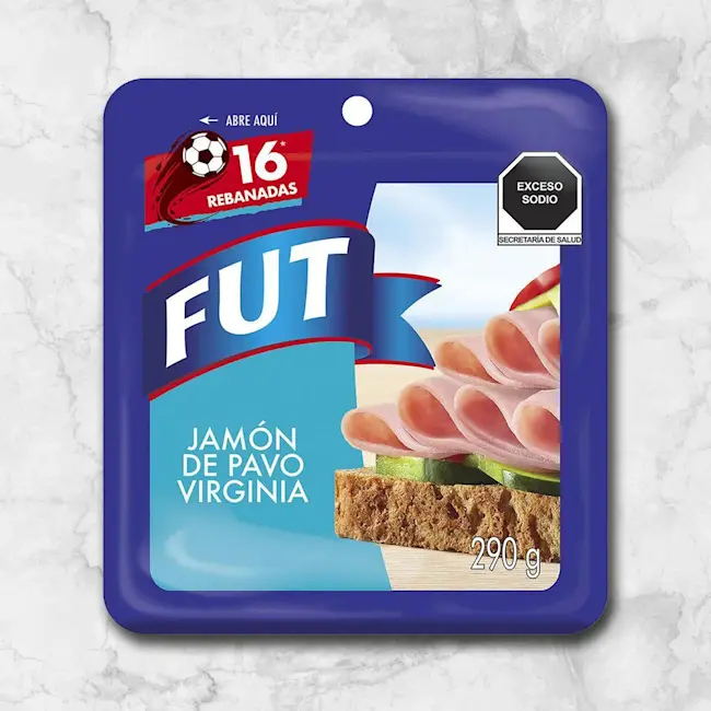 82403 WFMex PAckaged JAMON DE PAVO VIRGINIA FUD 290g Acompañamientos
