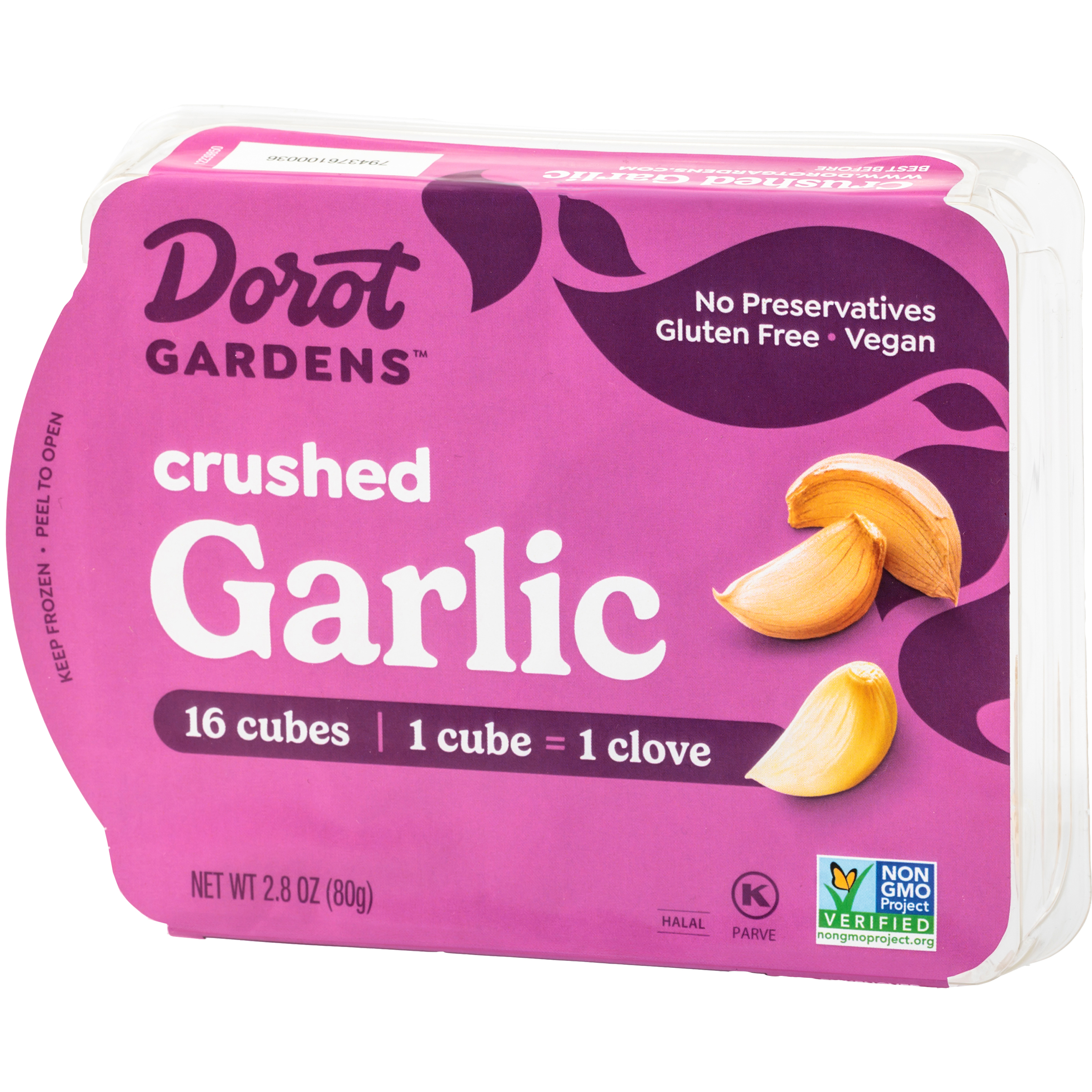Garlic Frozen 2.8 Oz Box Dorot | Wild Fork Foods