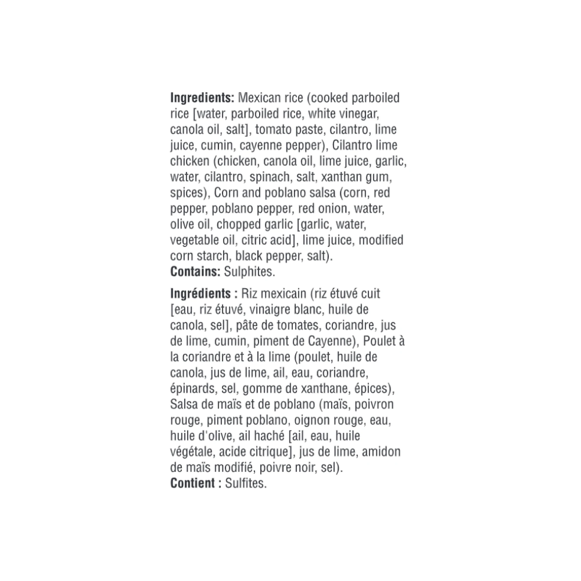 WFC_2512_ValueAdd_Family_CilantroLimeChicken_Ingredients