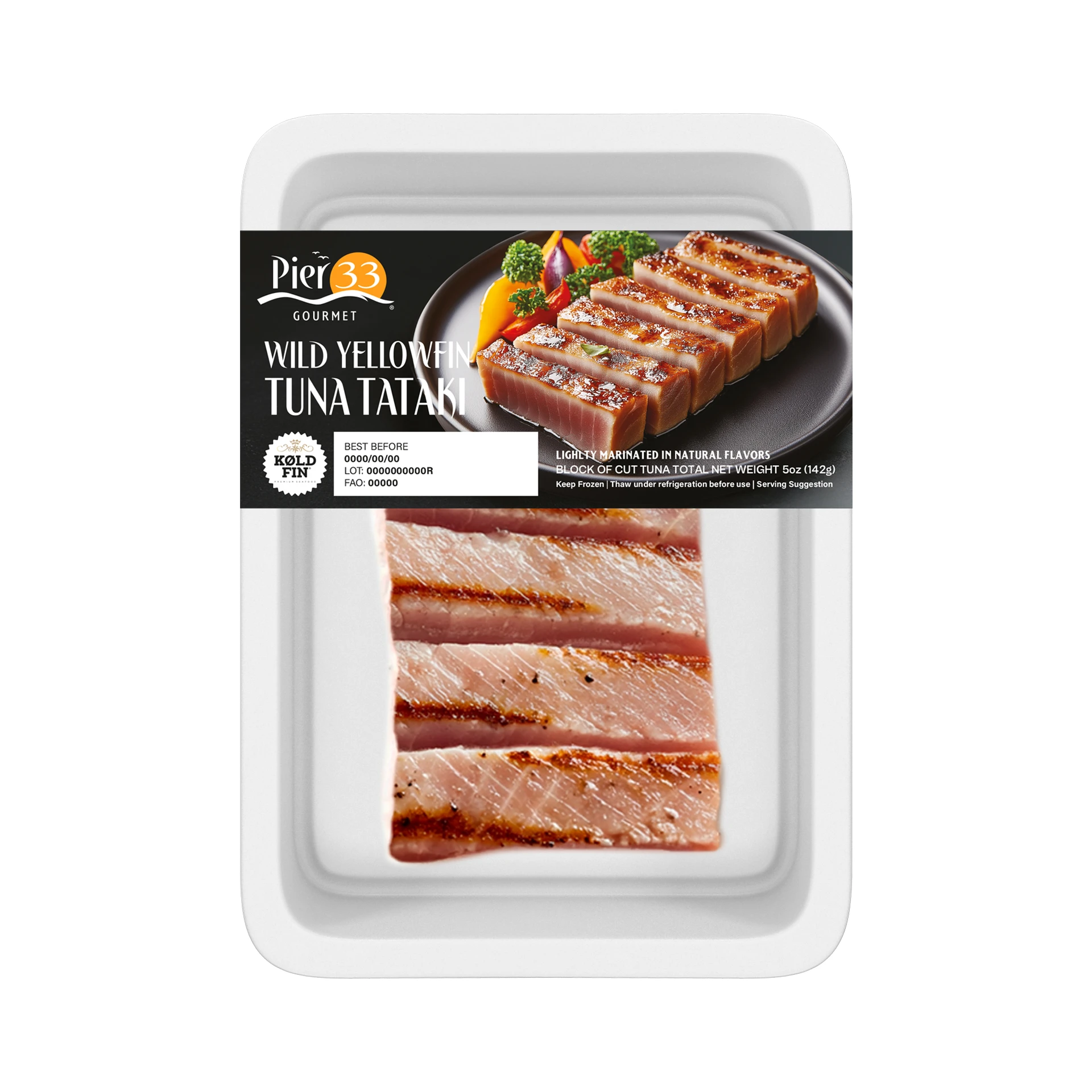 6337 ARTWORK Yellowfin Tuna Tataki