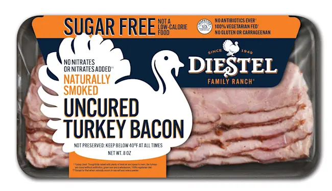 ABF Uncured Turkey Bacon Fully Cooked