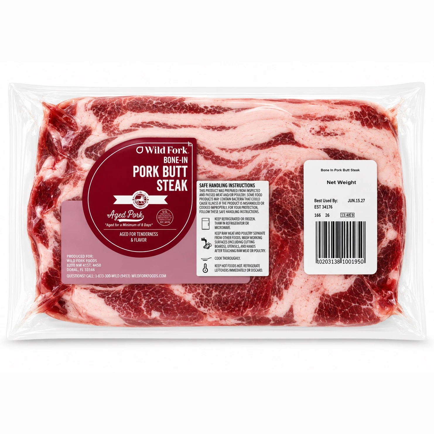 3137 PACKAGE Pork Bone-In Shoulder Blade Steak