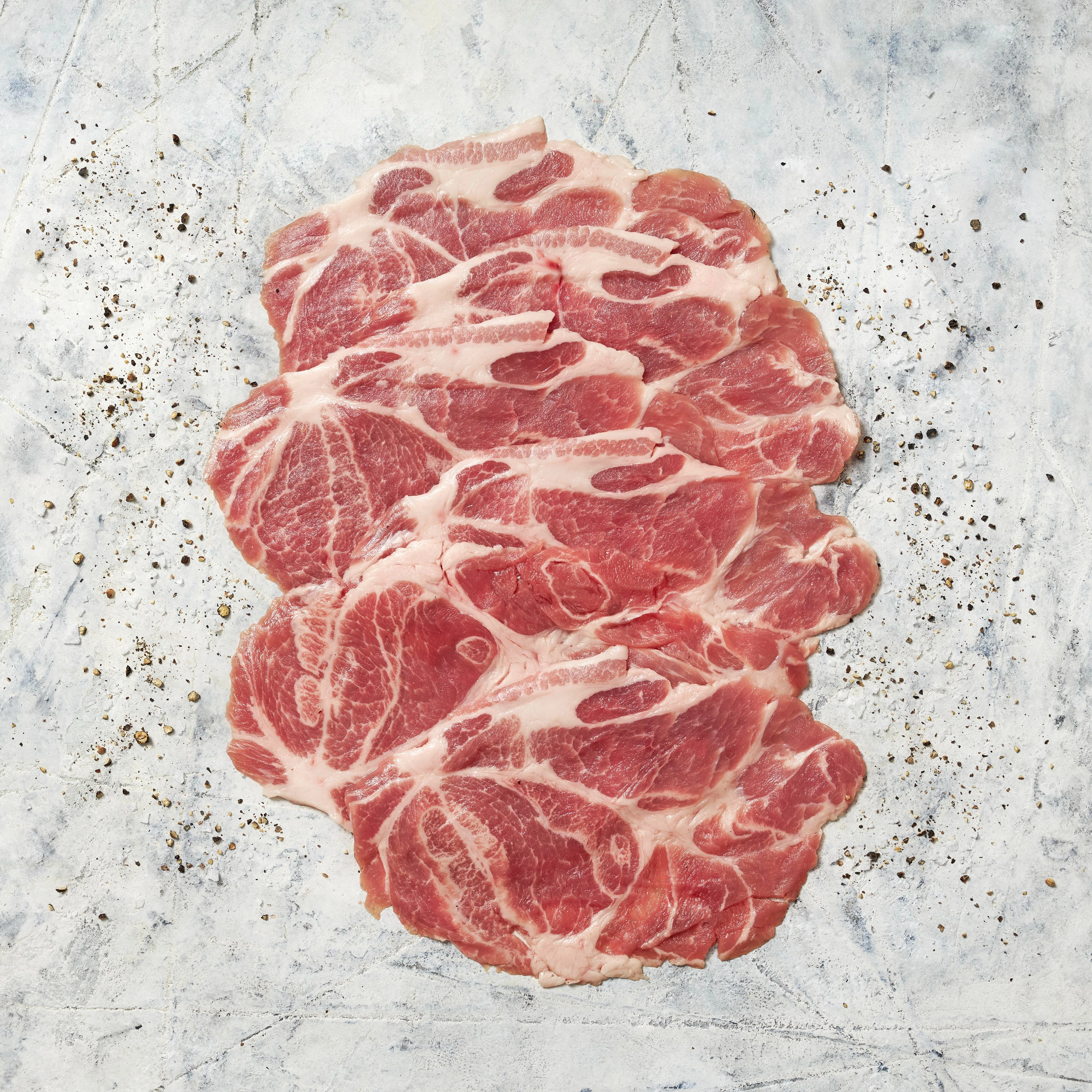 WFC 6940 Pork Steak CoppaThin Raw