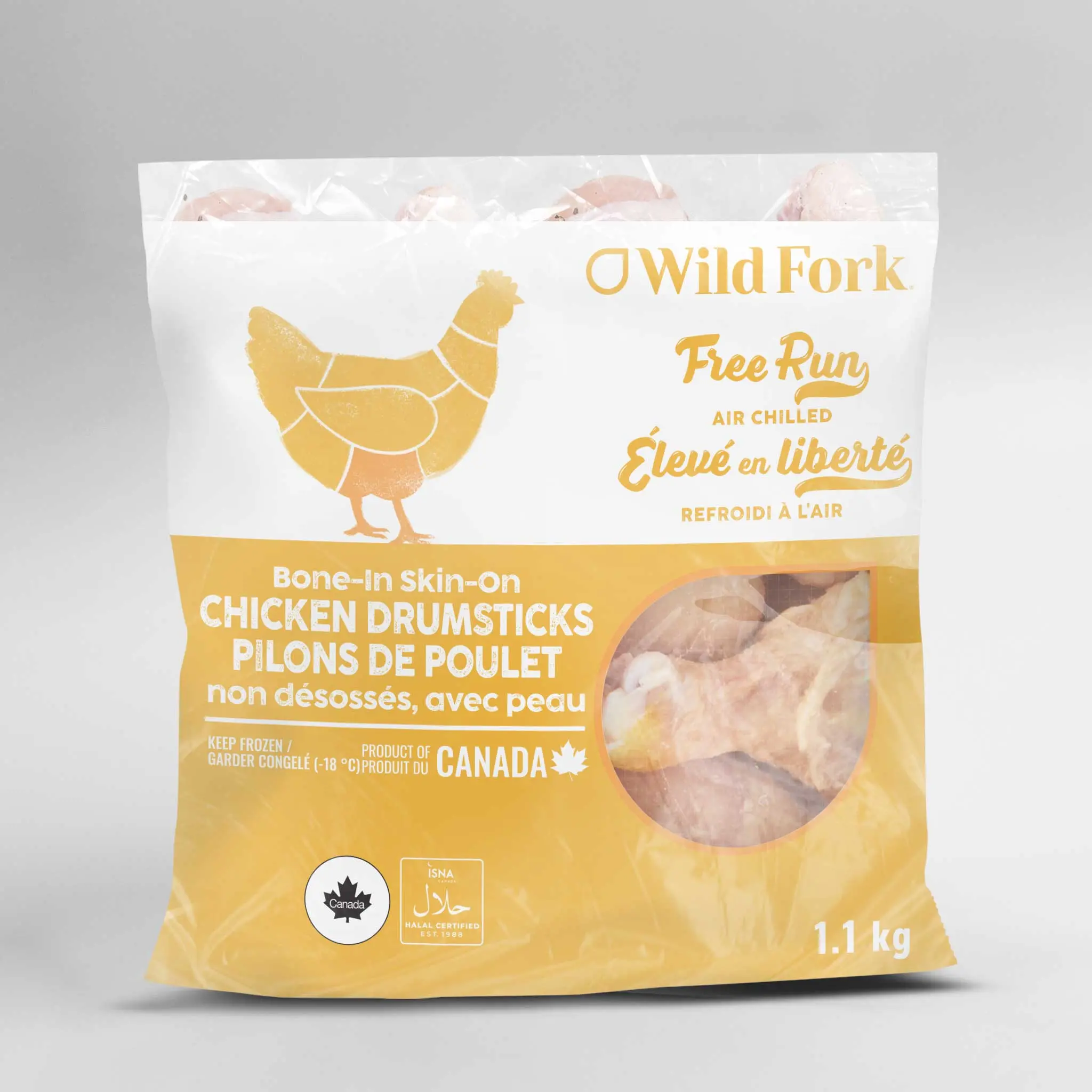 WFC 7083 Chicken Drumsticks BISkinOn Product