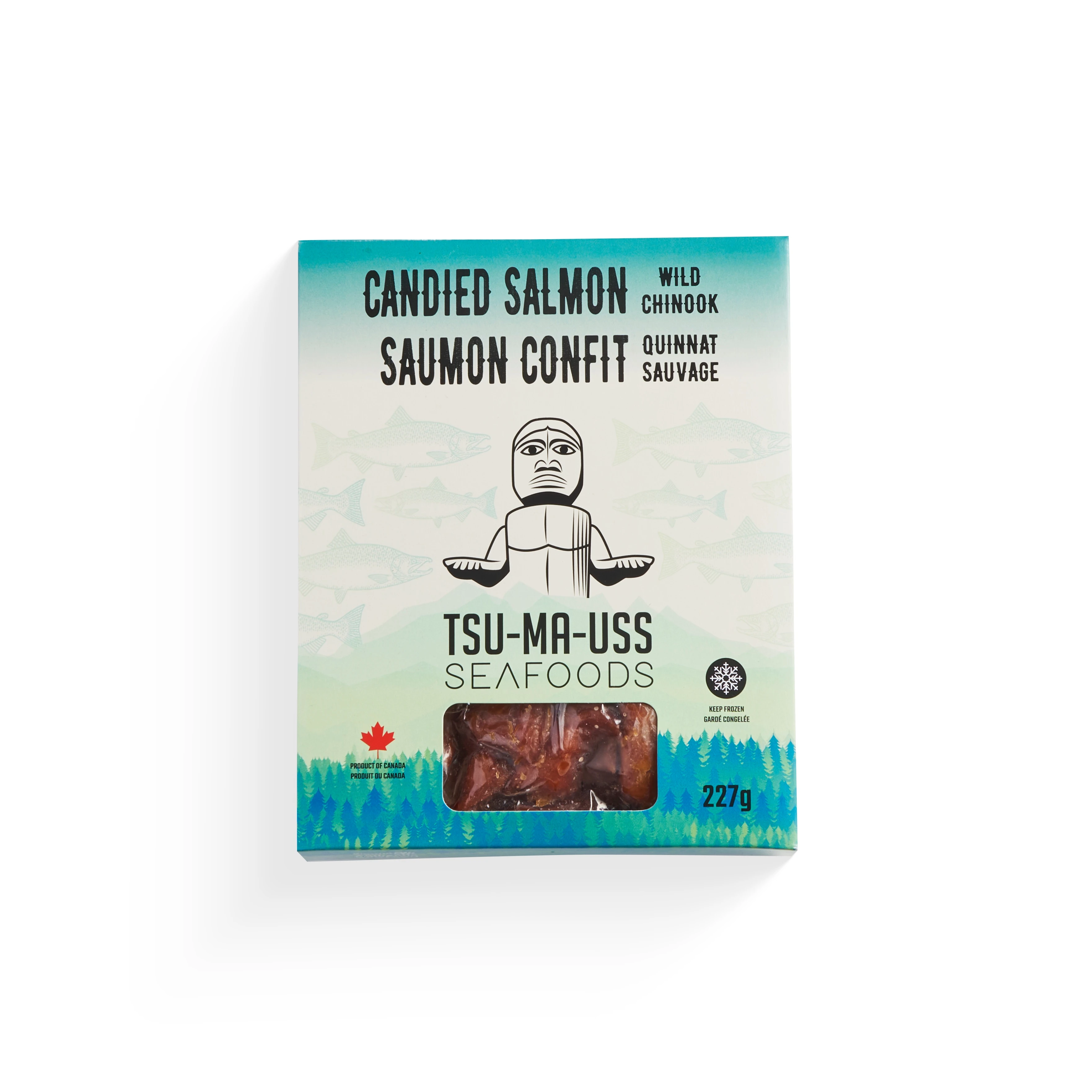WFC 5284 NB Seafood Candied Salmon Wild Chinook PD