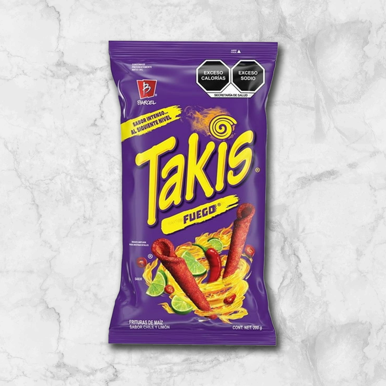 82457 WFMex Packaged BARCEL TAKIS FUEGO 200G