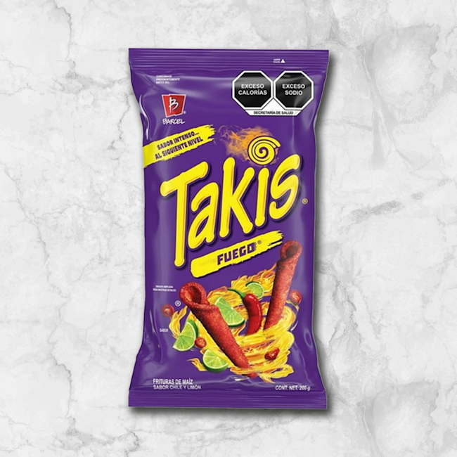 82457 WFMex Packaged BARCEL TAKIS FUEGO 200G