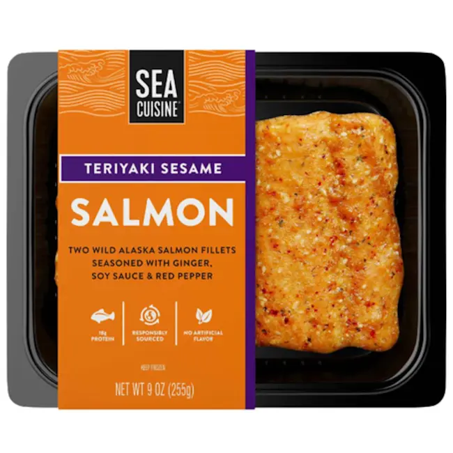6301 PACKAGE Teriyaki Sesame Salmon