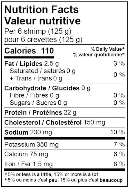 WFC 5118 Seafood Shrimp TigerJumbo21-25 NFT
