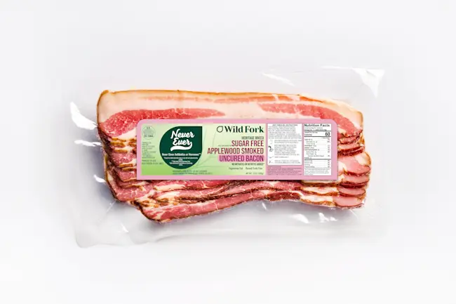 3810 PACKAGED ABF Uncured No Sugar Applewood Bacon