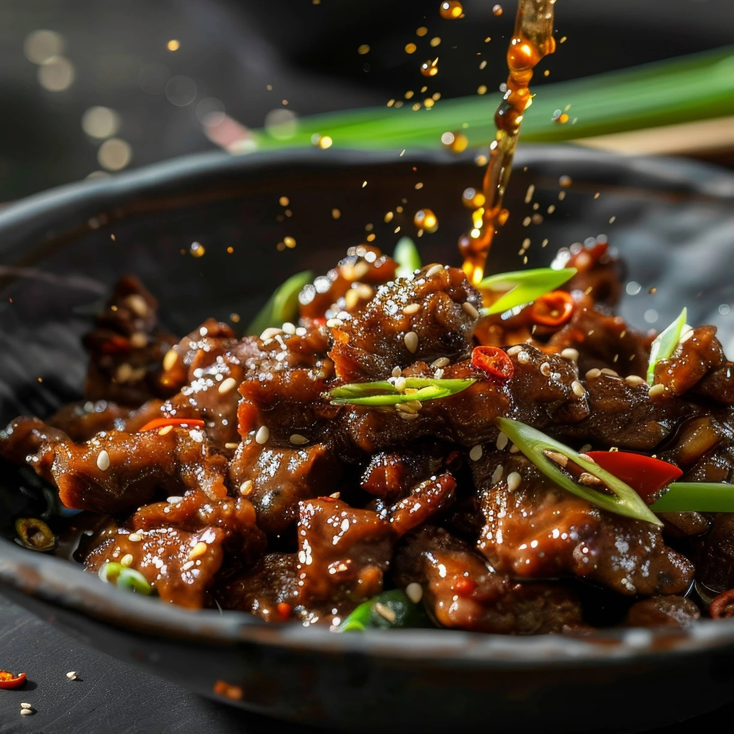 22571 COOKED Sous Vide Beef Bulgogi 24oz FW