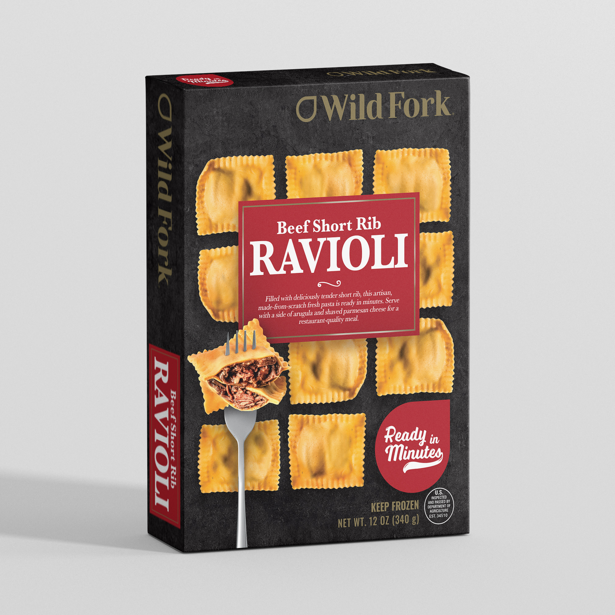 8101 PACKAGE Beef Short Rib Ravioli