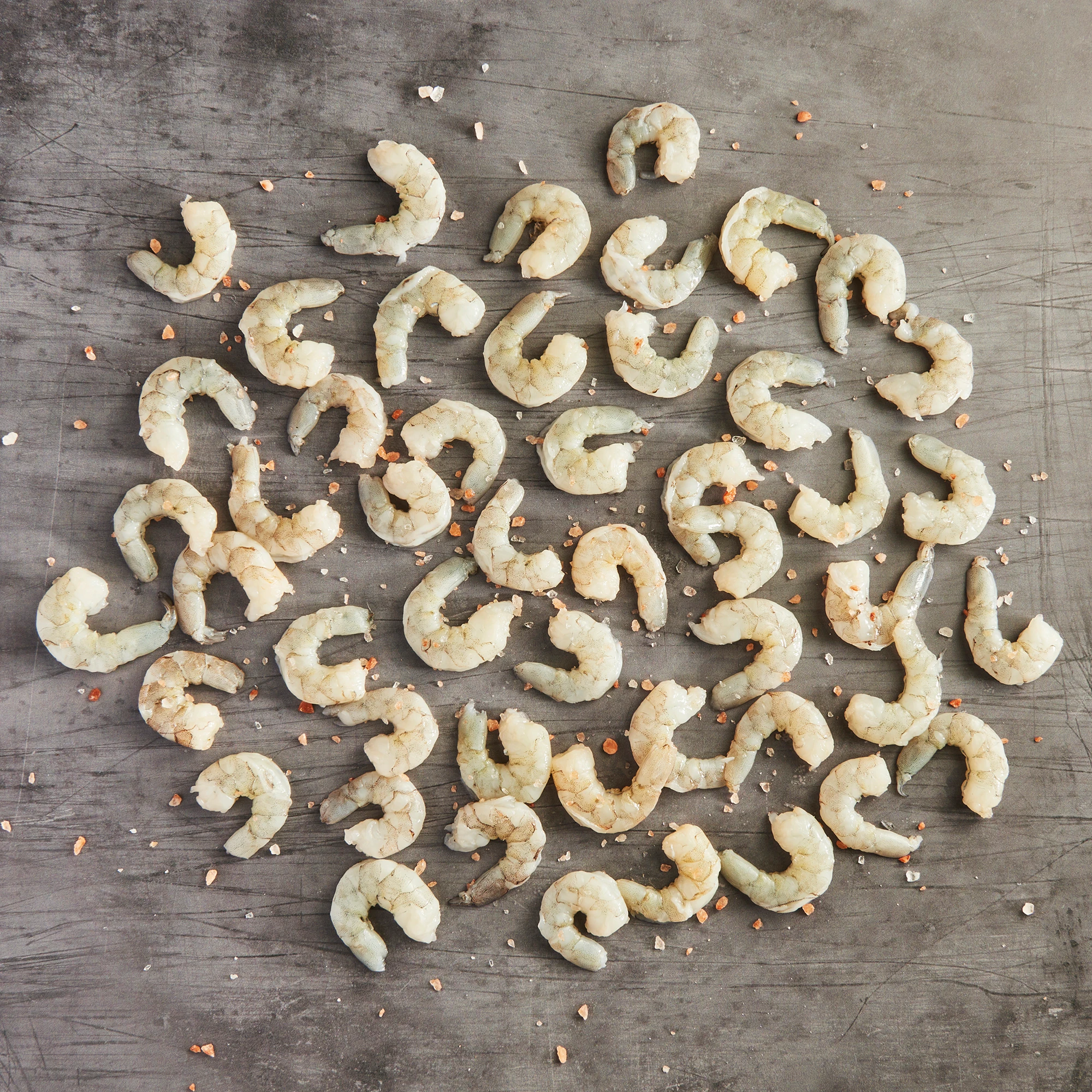 WFC 5115 Seafood Shrimp White Small51-60 RawTailOff RAW