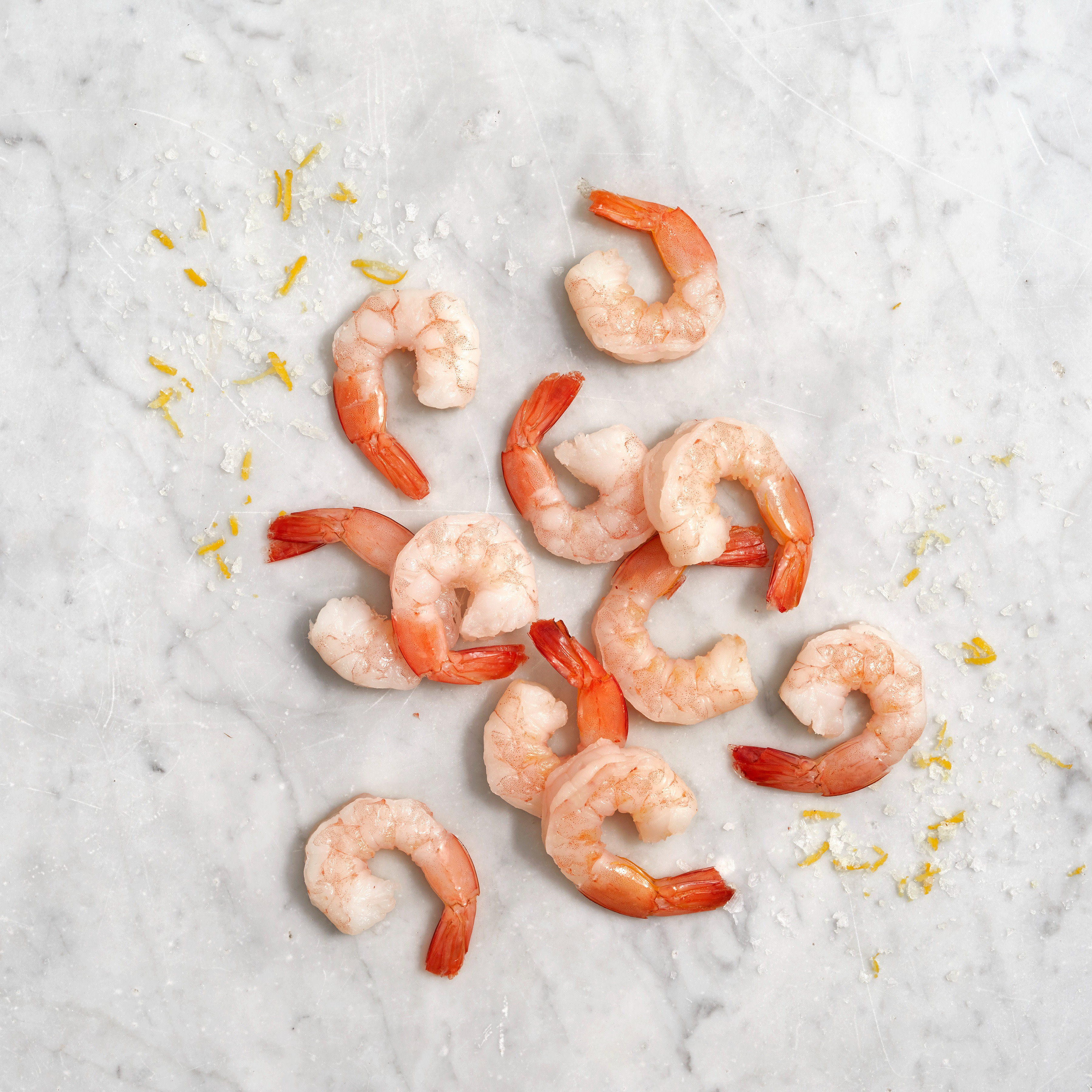 6016 WF Raw Fully Cooked Peeled & Deveined Large Shrimp Tail On Seafood