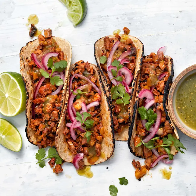 26978 3505 WF PLATED tacos al pastor PORK