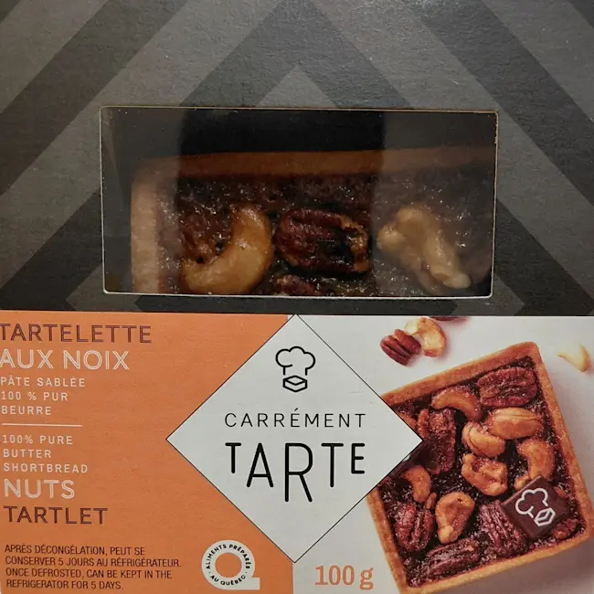 23886 PRODUCT Pecan Cashew Tart