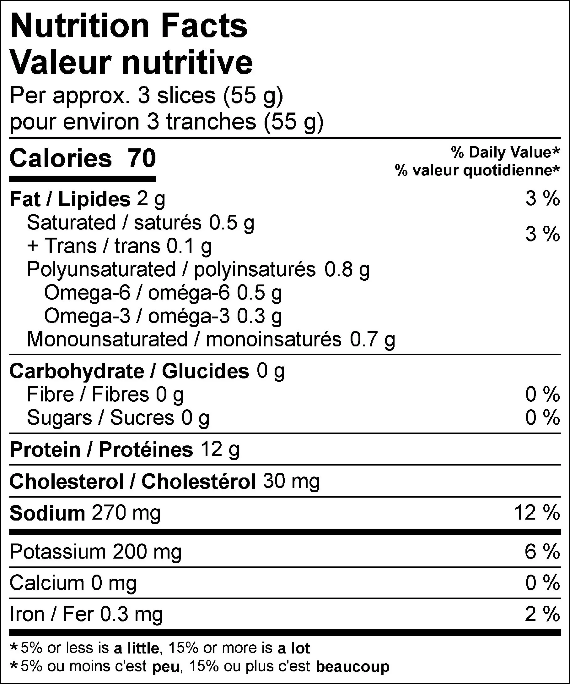 5274 - Smoked and sliced wild Sockeye salmon - NFT