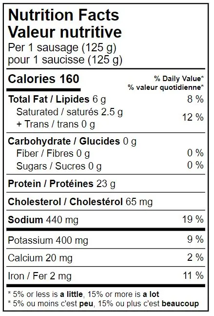 9074 - Bison Bourbon Garlic Sausage - NFT