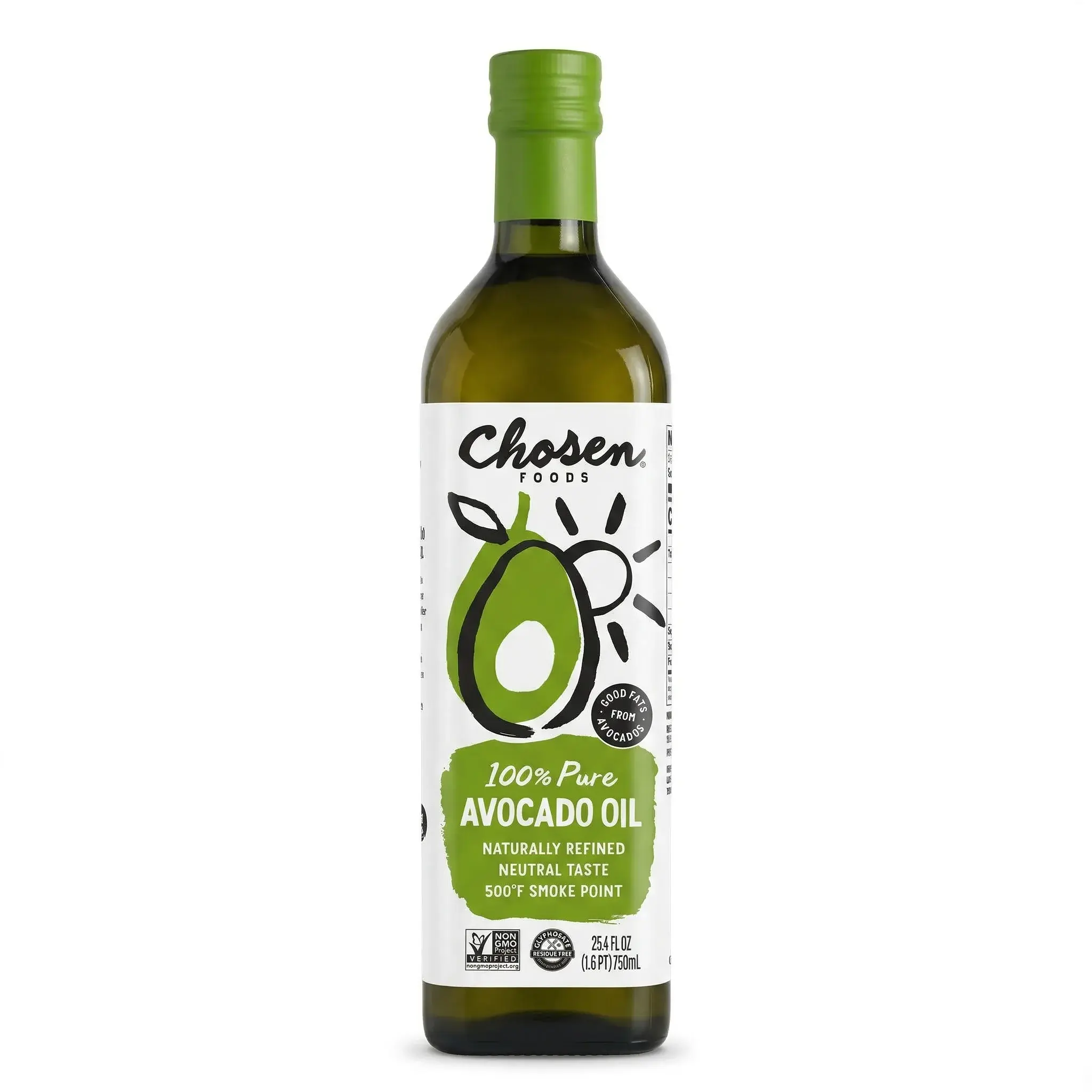 9605 - Chosen Foods Oil Avocado - FRONT