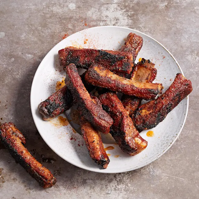 3554 PLATED Pork Bone-In Back Ribs - CA&MA Only