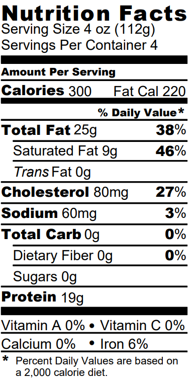 2643 NFT BERKSHIRE GROUND PORK