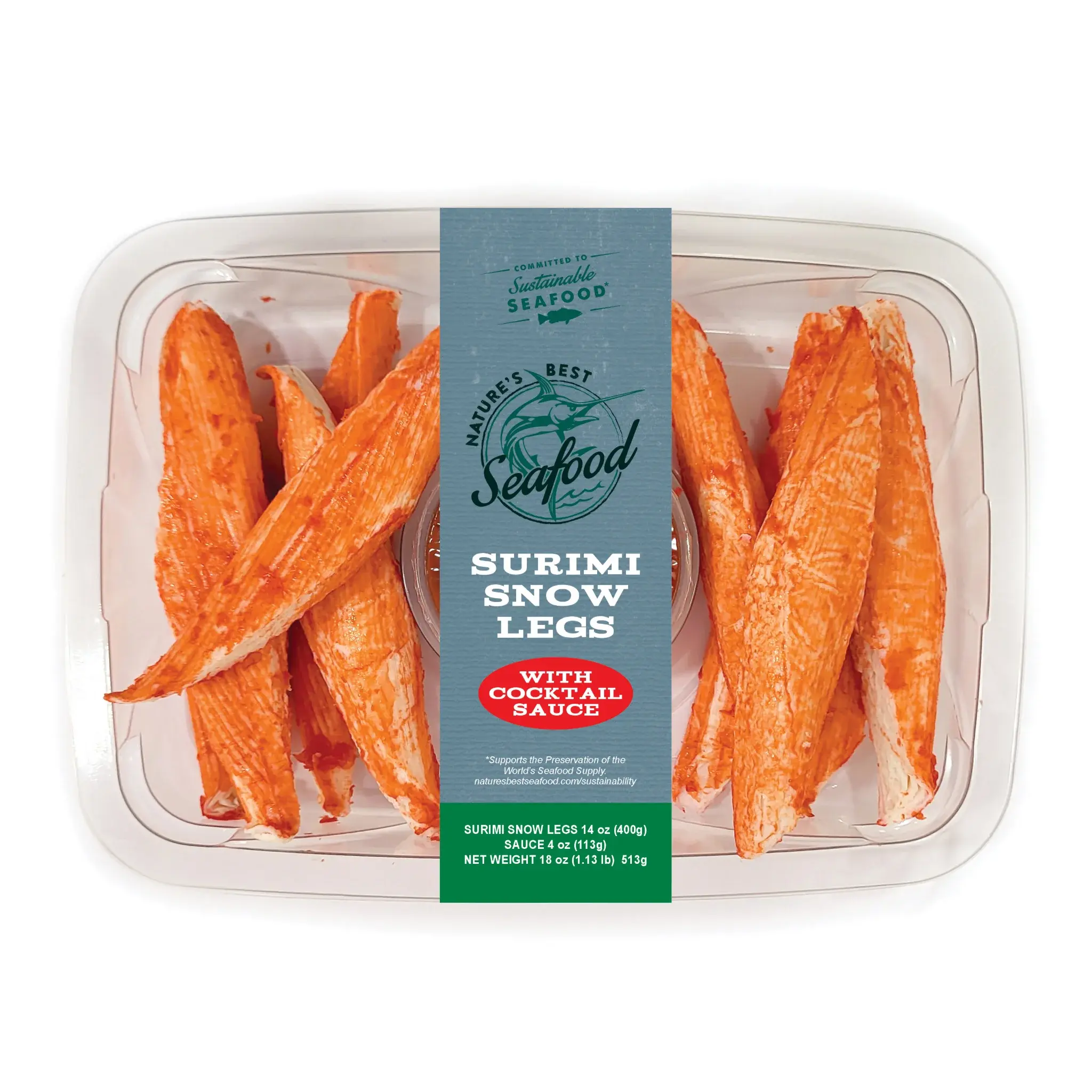 6393 Surimi Snow legs  W Sauce.webp