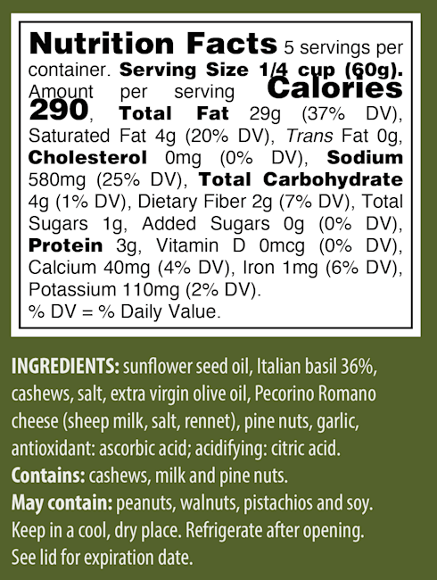 9922 NFT Flora Pesto Genovese