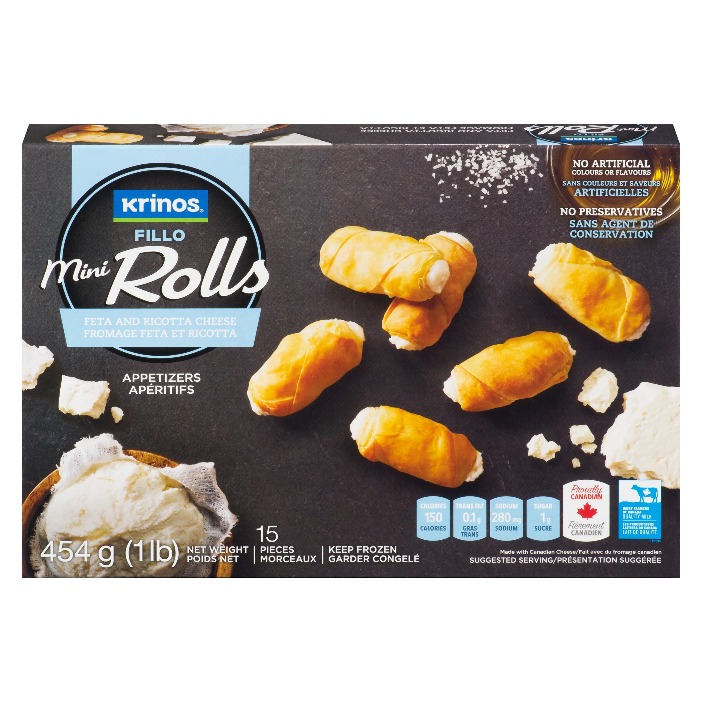 WFC 2035 NB ValueAdd FetaRicottaCheeseMiniRolls Product