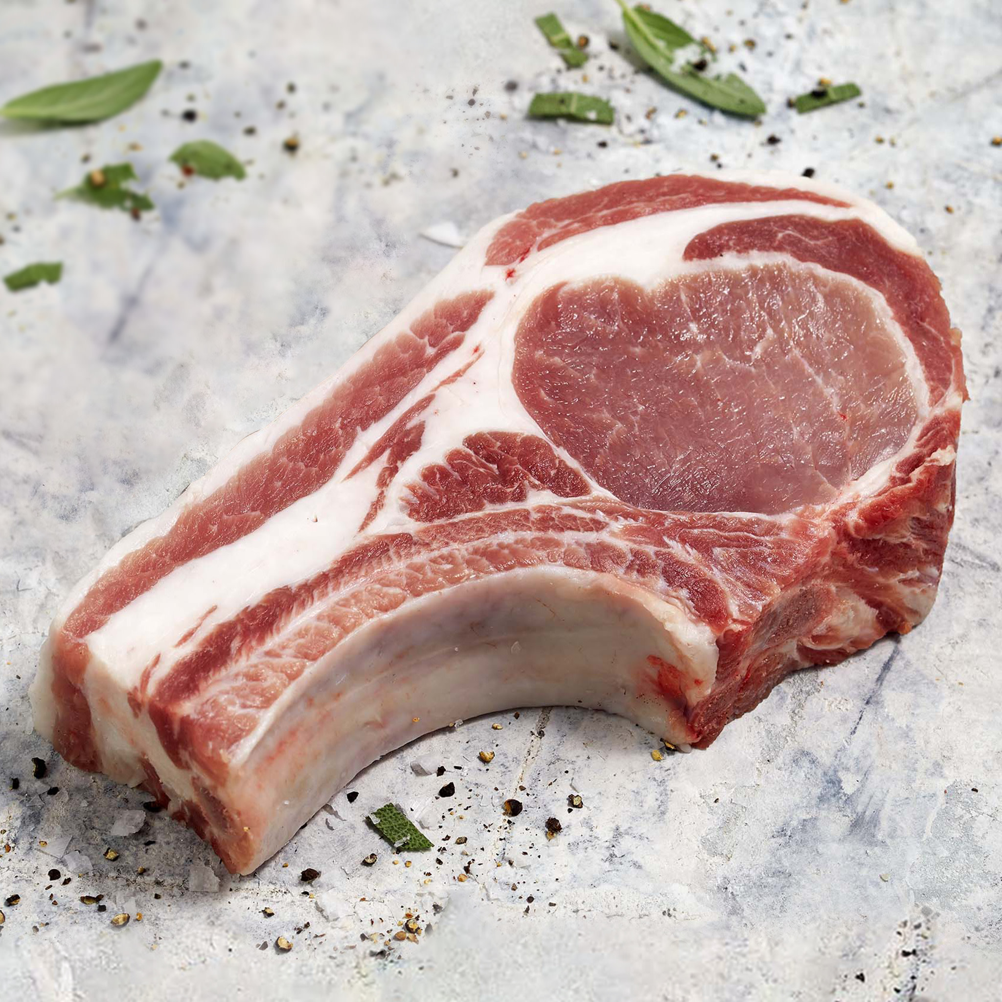 Berkshire Pork Rib Chop, Bone In